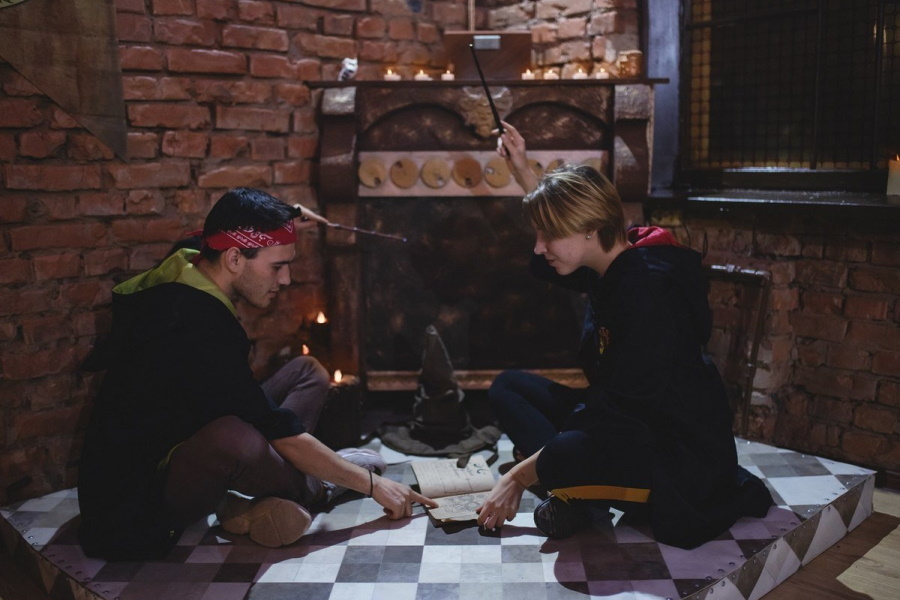 Квест в реальности Гарри и дары смерти от компании Черный кот Квест в реальности Гарри и дары смерти от компании Черный кот