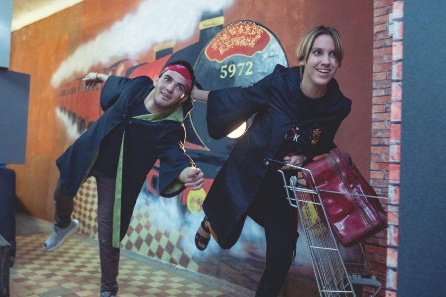 Квест в реальности Гарри и дары смерти от компании Черный кот Квест в реальности Гарри и дары смерти от компании Черный кот